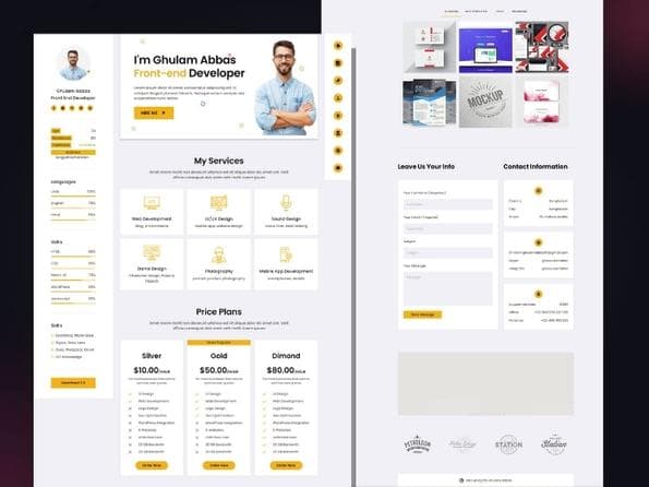 Fully Responsive Portfolio Website