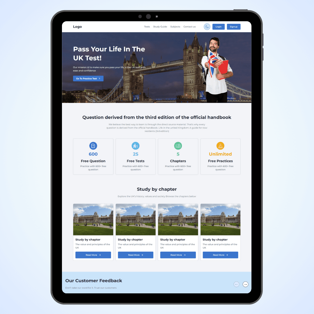 TheFront Ui Creation with next js