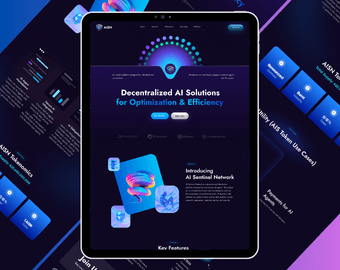 AISN Animated Landing Page