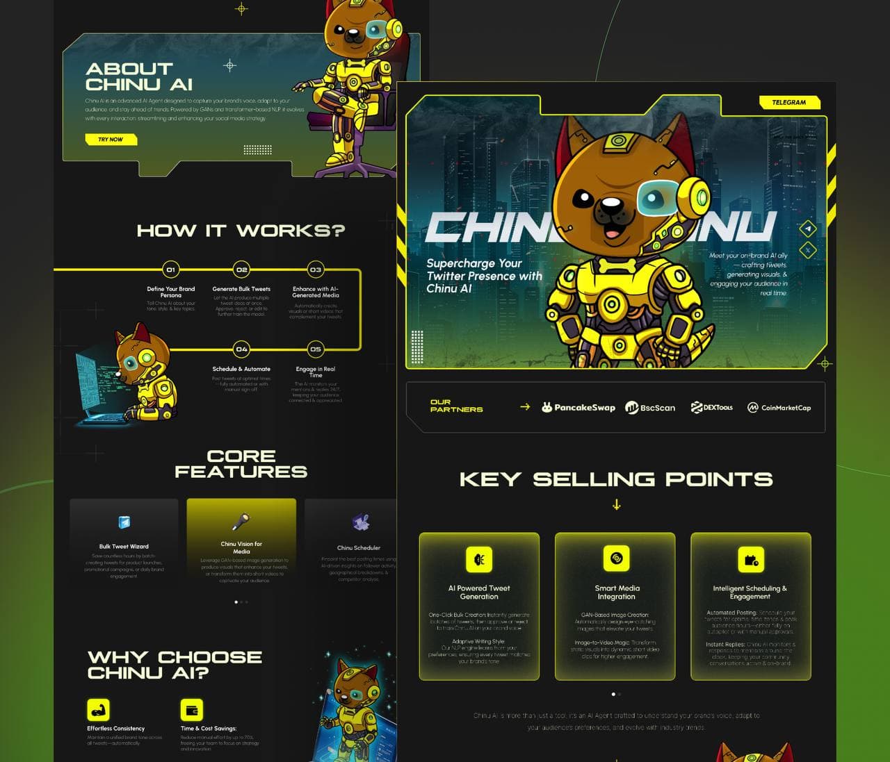 Chinu AI Meme Website