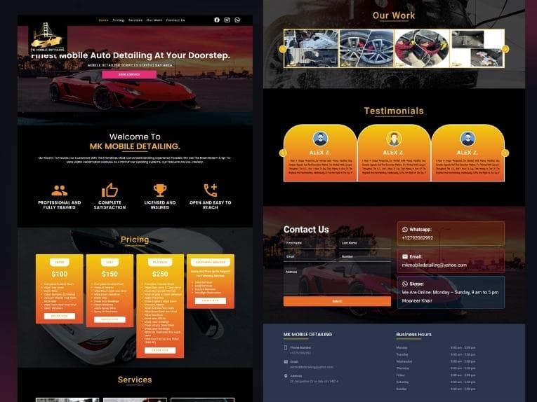 Usa Client Website Mk Mobile Detailing