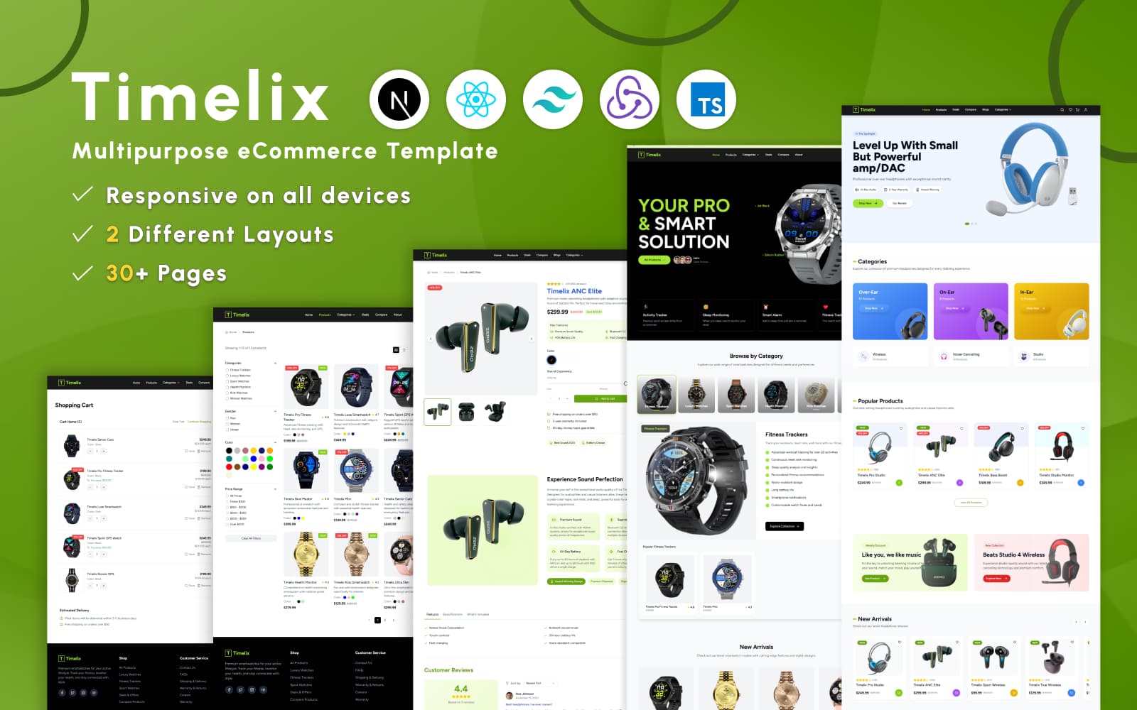 Timelix UI Templates For Developers