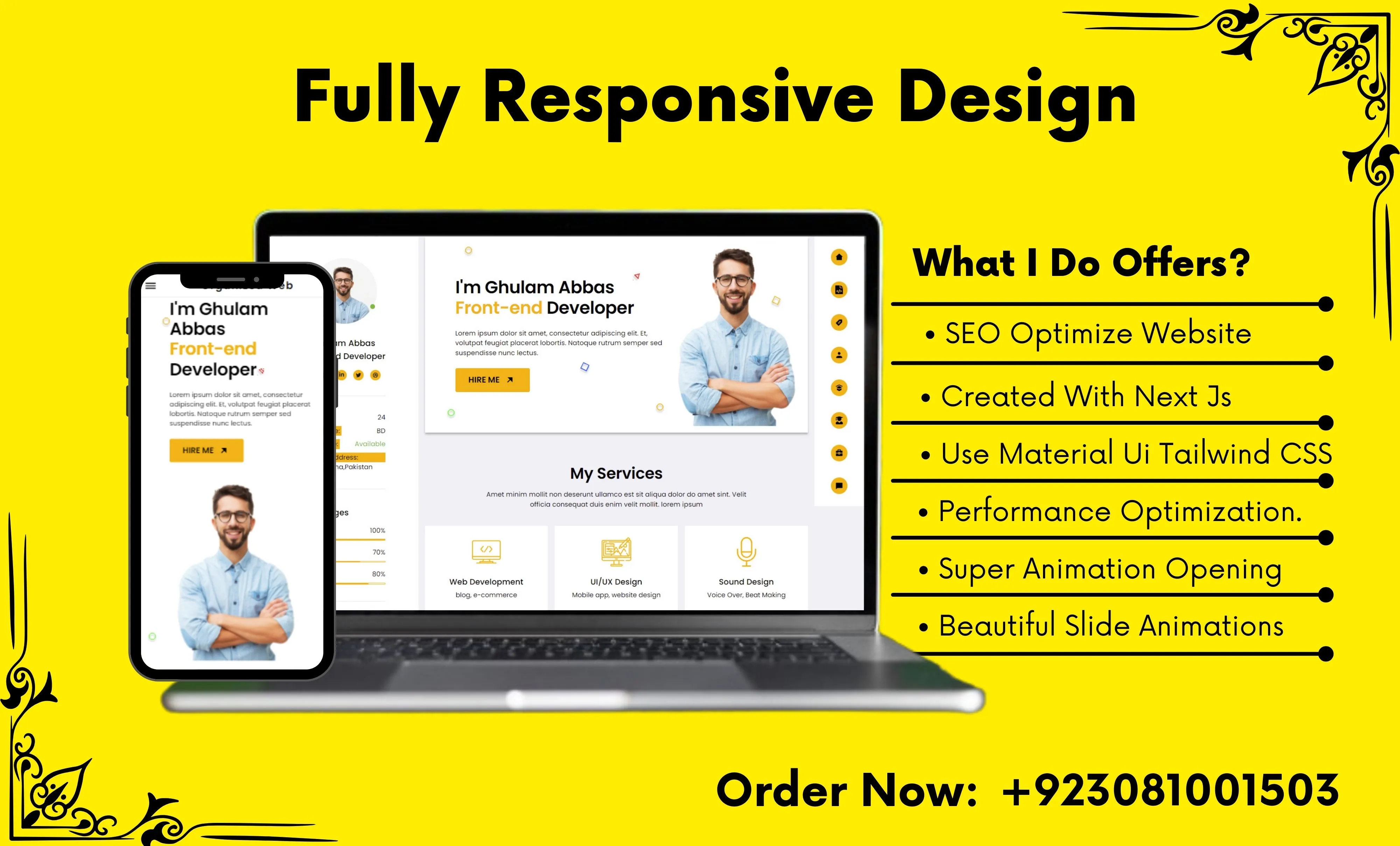 Creative Portfolio Template With Nextjs