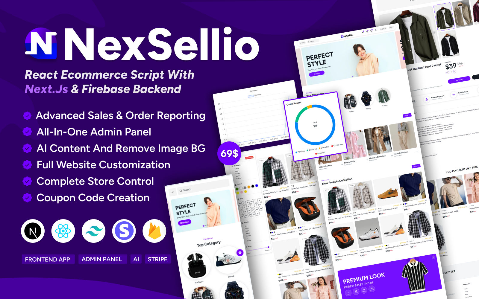NexSellio - The Ultimate No-Code E-commerce Script to Launch Your Store Fast